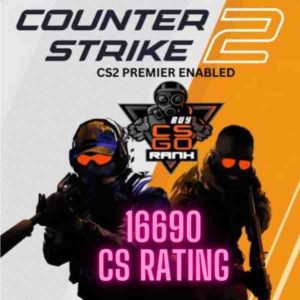 CS2 MEDAL PRIME ACCOUNT | CS2 PREMIER ENABLED | 16690 CS RATING | 2021 SERVICE MEDAL | GLOBAL OFFENSIVE BADGE | FULL EMAIL ACCESS